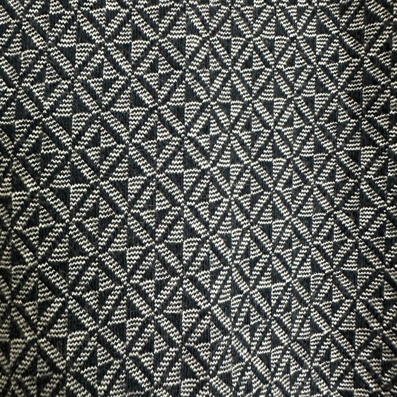 Ben Sherman Navy Blue and Gray Geometric Pattern Polo size Medium - Picture 5 of 7